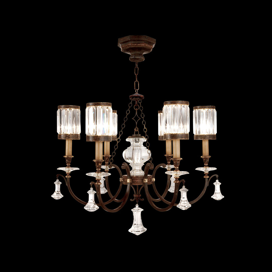 Fine Art Handcrafted Lighting Eaton Place 32"W Round Chandelier 595440 (Model 595440)