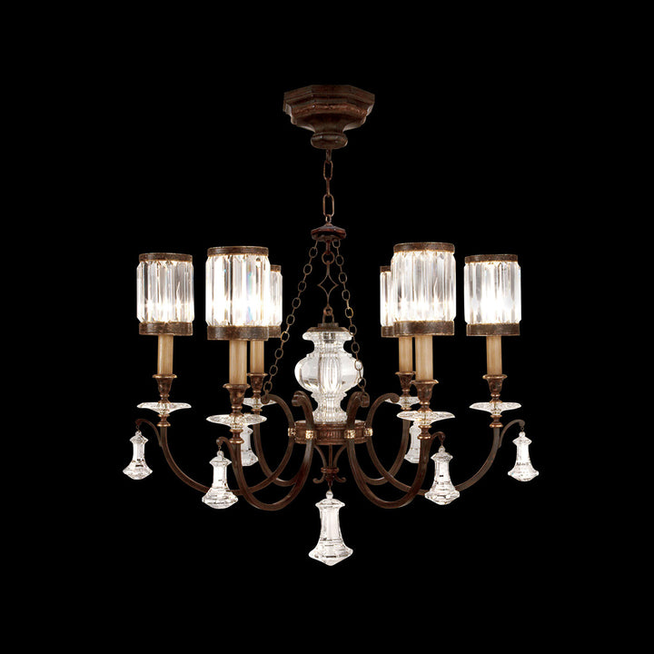 Fine Art Handcrafted Lighting Eaton Place 32"W Round Chandelier 595440 (Model 595440)