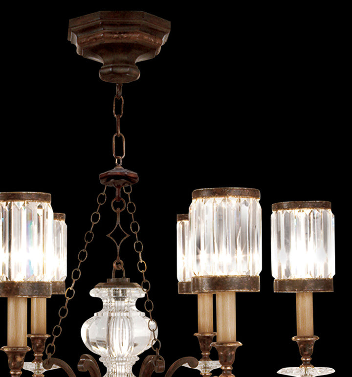 Fine Art Handcrafted Lighting Eaton Place 32"W Round Chandelier 595440 (Model 595440)