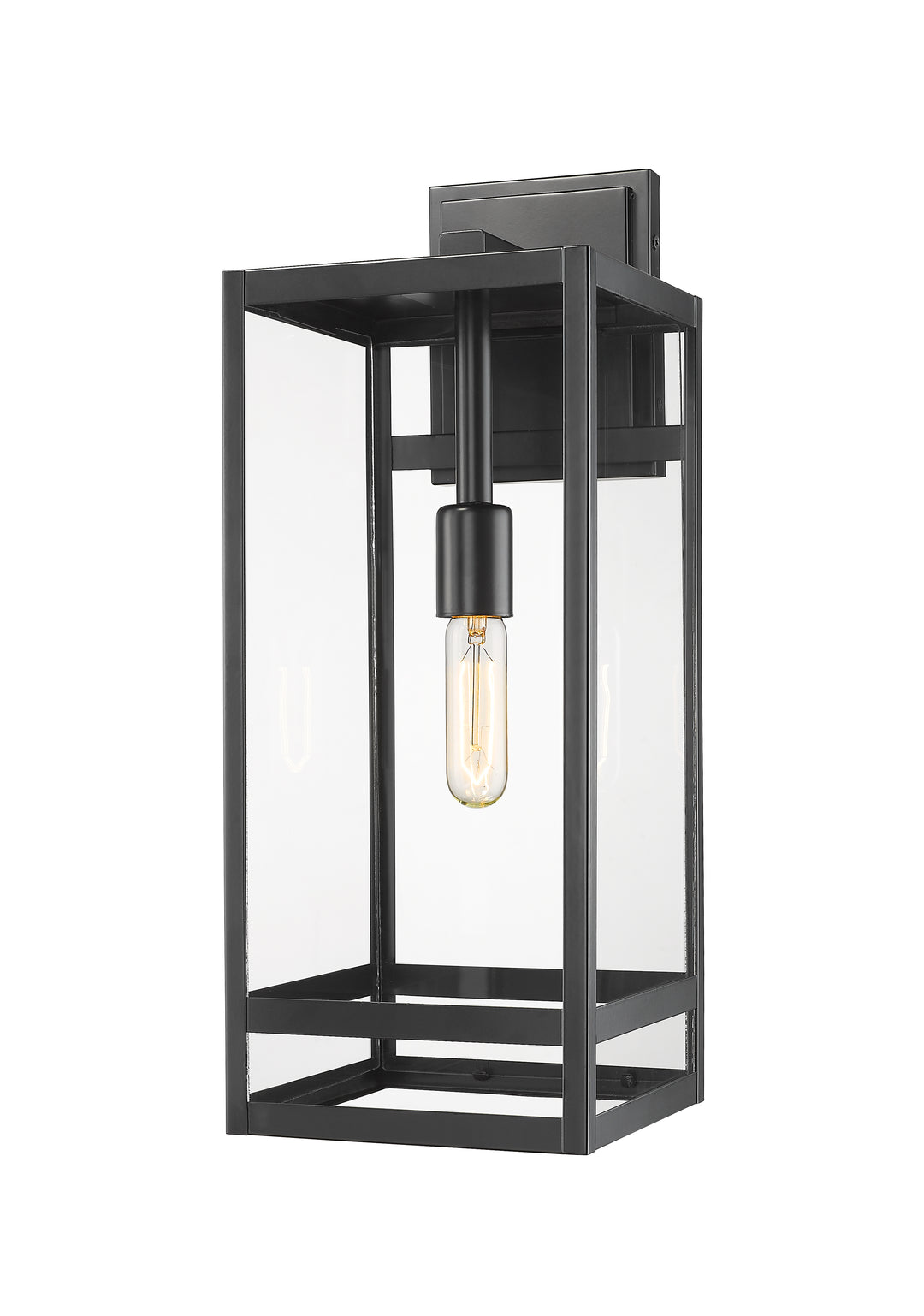 Z-Lite Nuri 596B-BK 1 Light Outdoor Wall Light