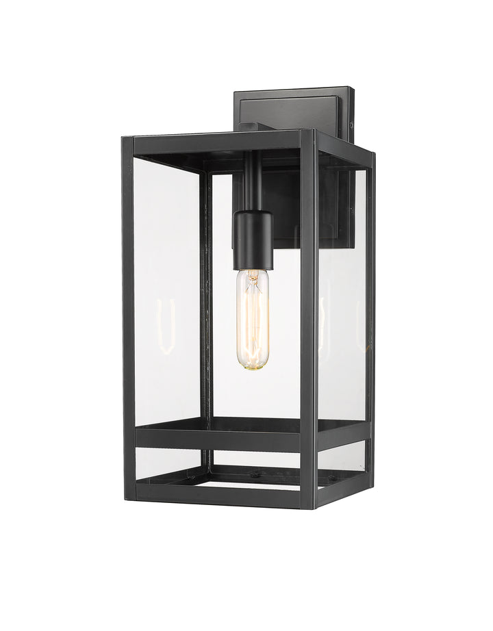Z-Lite Nuri 596M-BK 1 Light Outdoor Wall Light