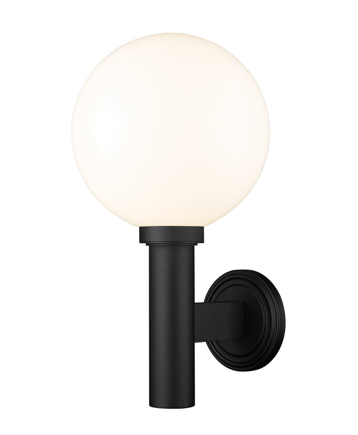 Z-Lite Laurent 597B-BK 1 Light Outdoor Wall Light