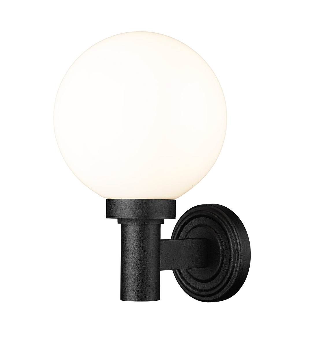 Z-Lite Laurent 597M-BK 1 Light Outdoor Wall Light