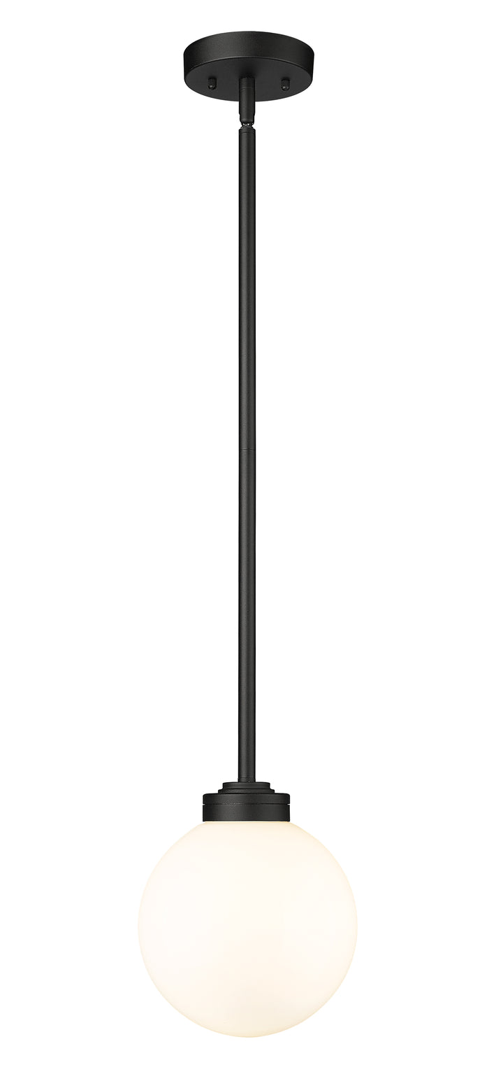 Z-Lite Laurent 597P8-BK 1 Light Outdoor Pendant