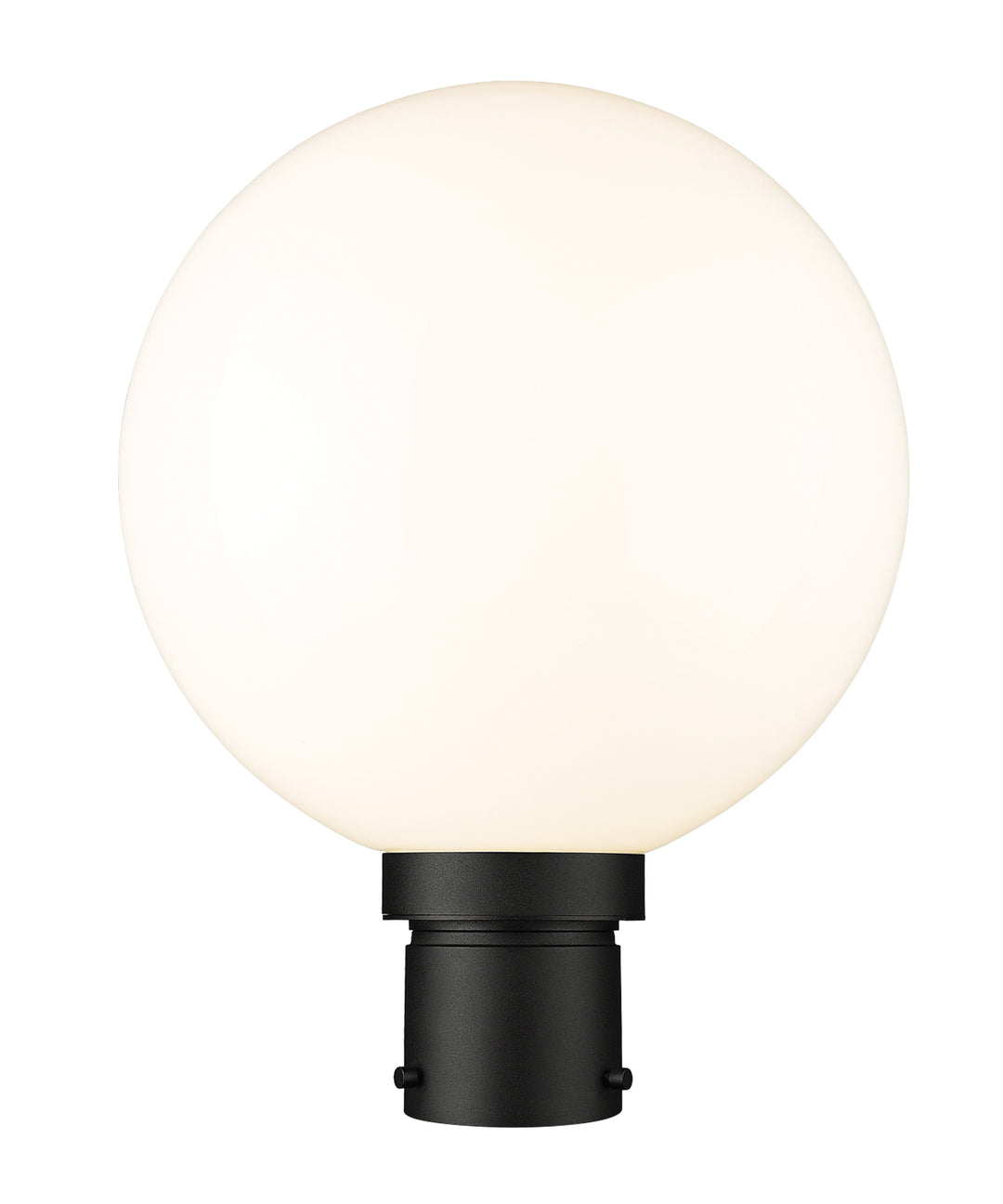 Z-Lite Laurent 597PHB-BK 1 Light Outdoor Post Mount Fixture