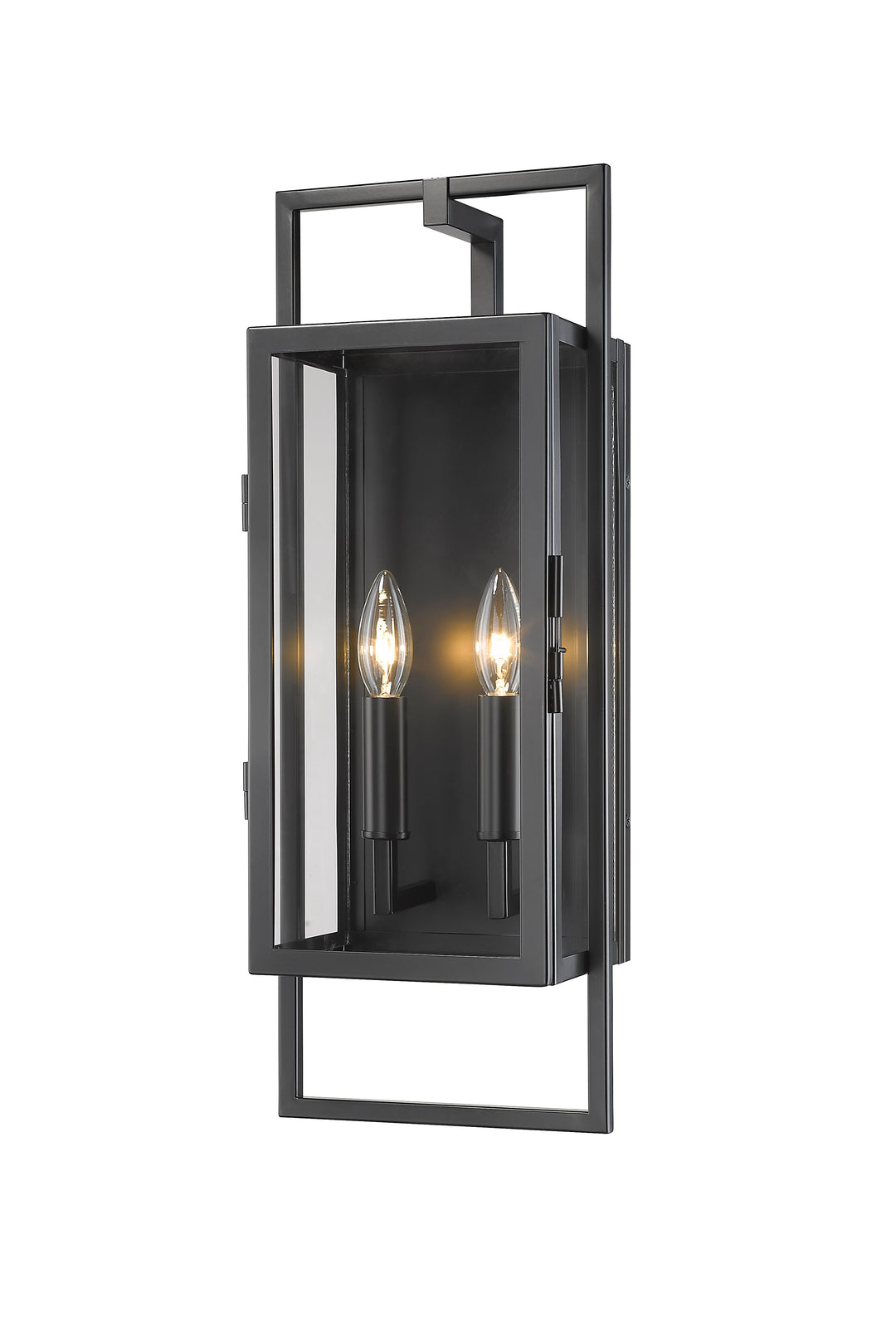 Z-Lite Lucian 598M-BK 2 Light Outdoor Wall Light