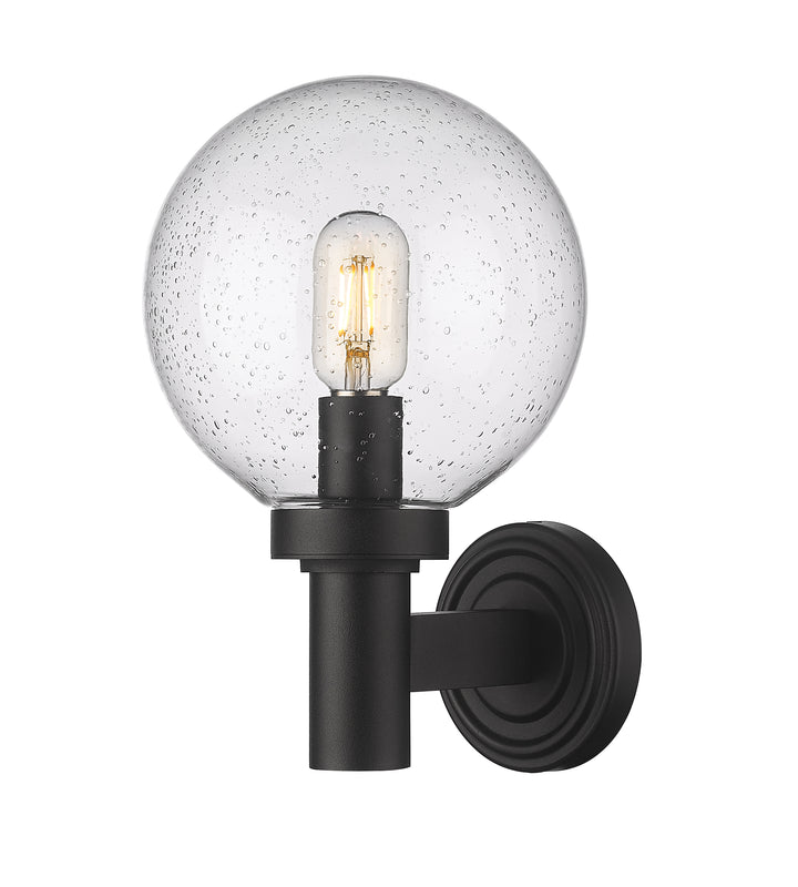 Z-Lite Laurent 599M-BK 1 Light Outdoor Wall Light