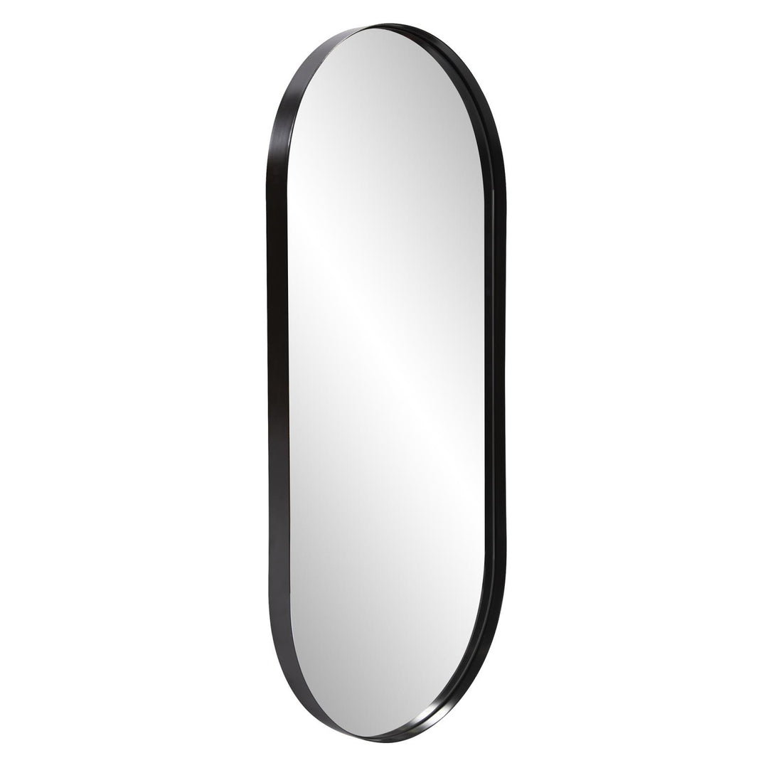 Howard Elliott Steele Capsule Mirror in Brushed Black