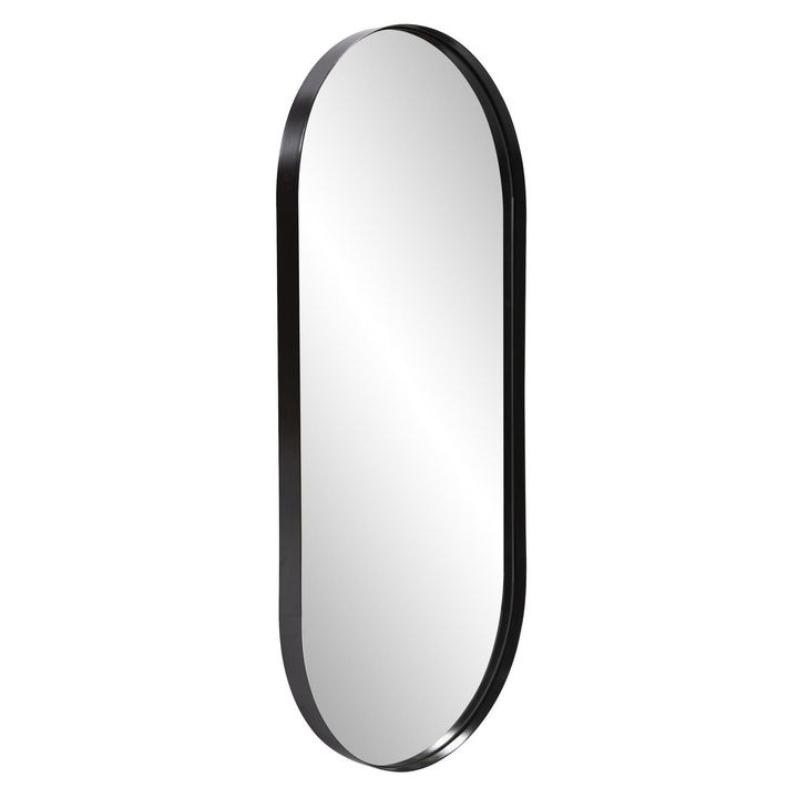 Howard Elliott Steele Capsule Mirror in Brushed Black
