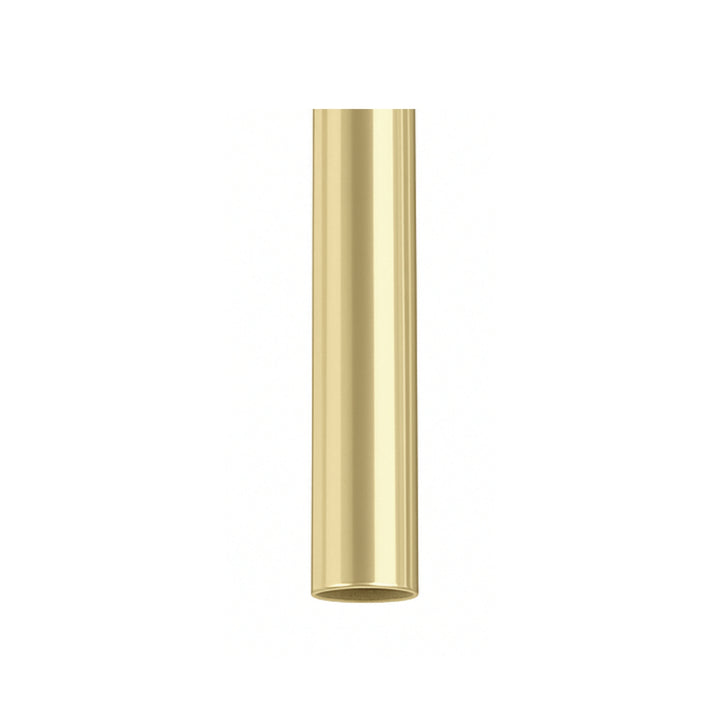 Matthews Fan Company Polished Brass Downrod for Gerbar Fans