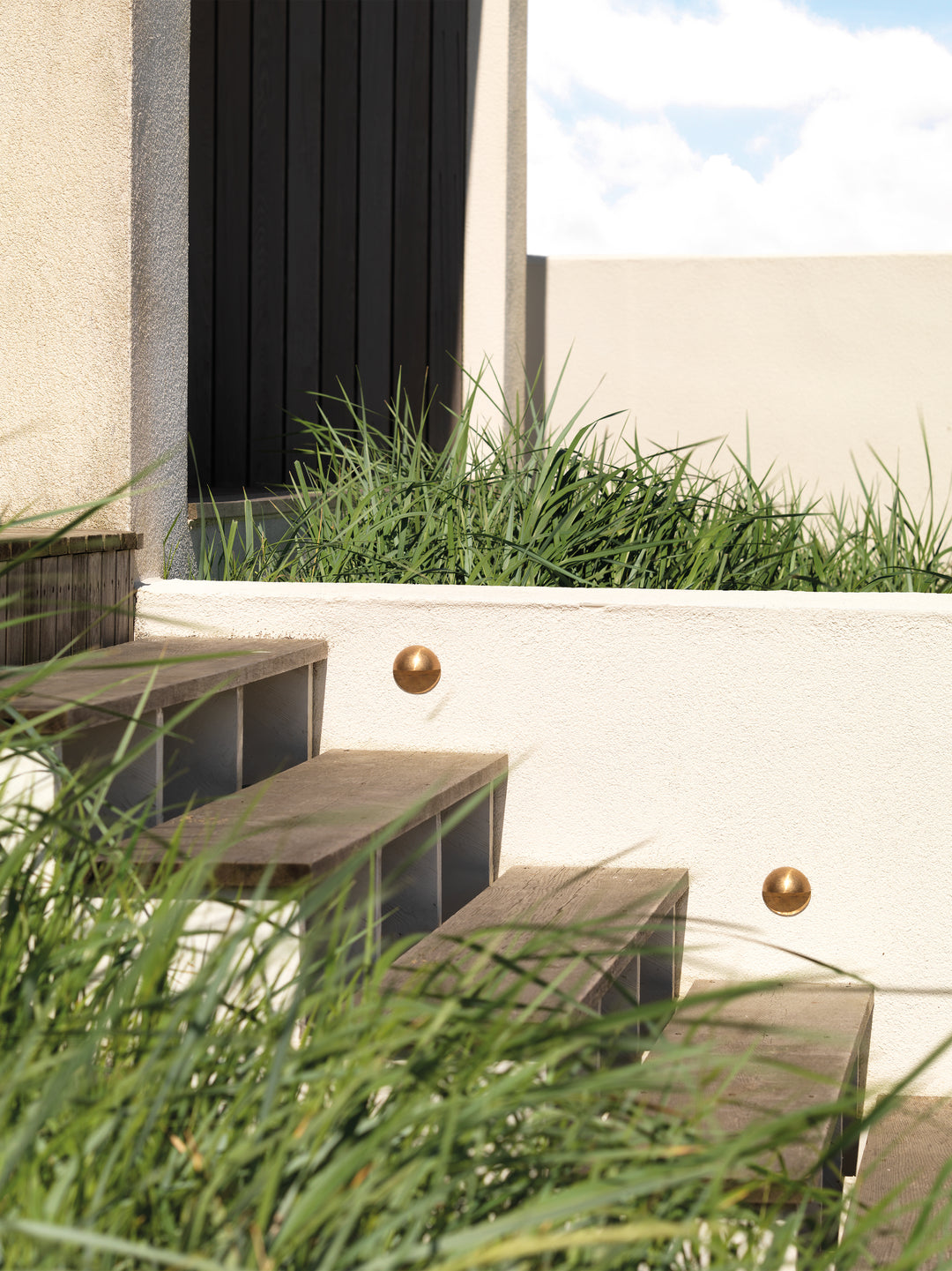 Astro Lighting Tivola LED step light installed on an exterior wall