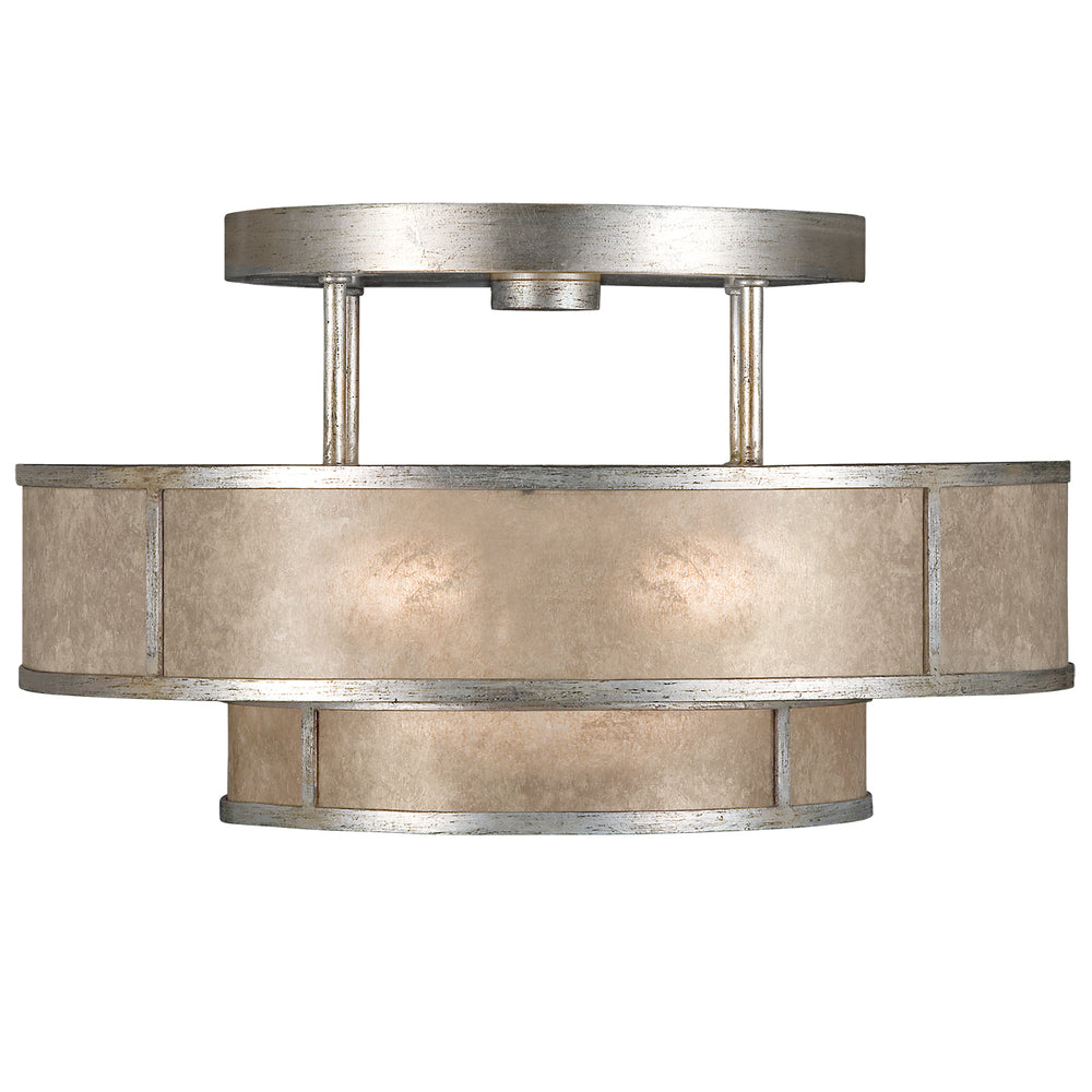 Fine Art Handcrafted Lighting Singapore Moderne Semi-Flush Mount Ceiling Flush Mounts Fine Art Handcrafted Lighting Silver  