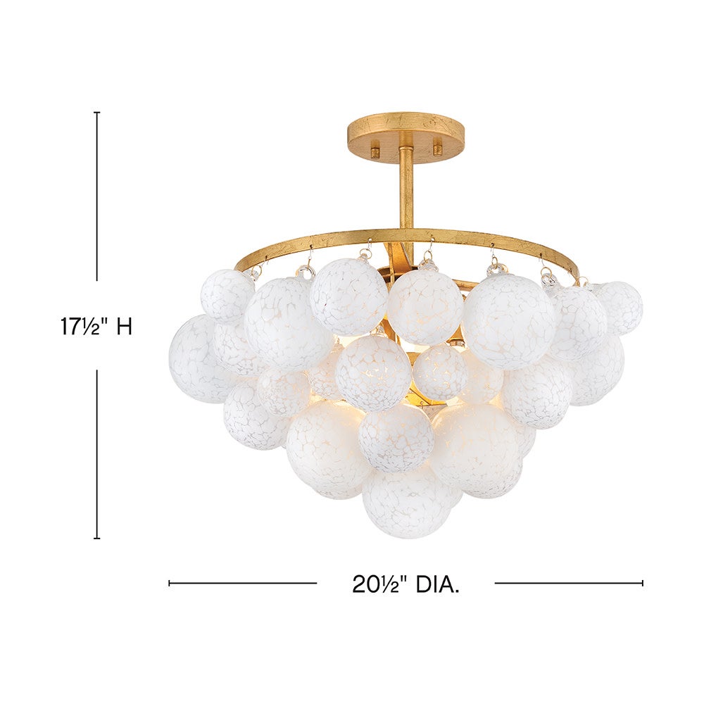 Fredrick Ramond Marabel Semi-Flush Mount