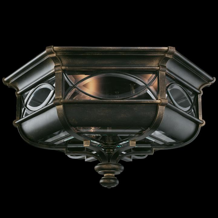 Fine Art Warwickshire Outdoor Flush Mount Outdoor Wall Lights Fine Art Handcrafted Lighting   