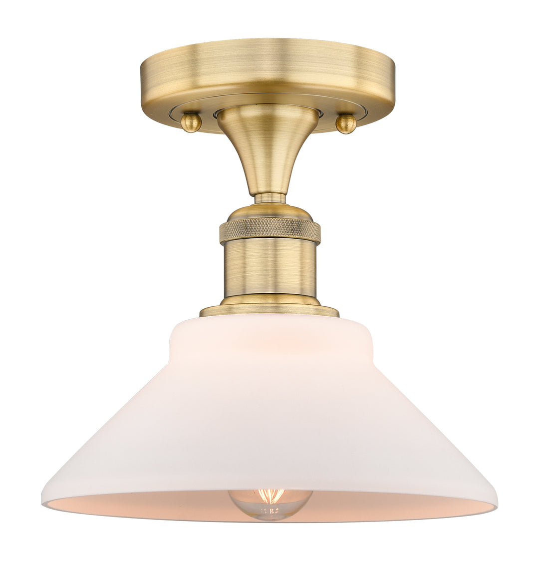 Innovations Lighting Orwell 9" Flush Mount - Brushed Brass