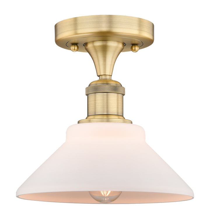Innovations Lighting Orwell 9" Flush Mount - Brushed Brass