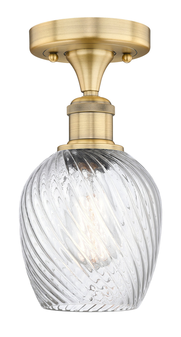 Innovations Lighting Salina 6" Flush Mount - Brushed Brass