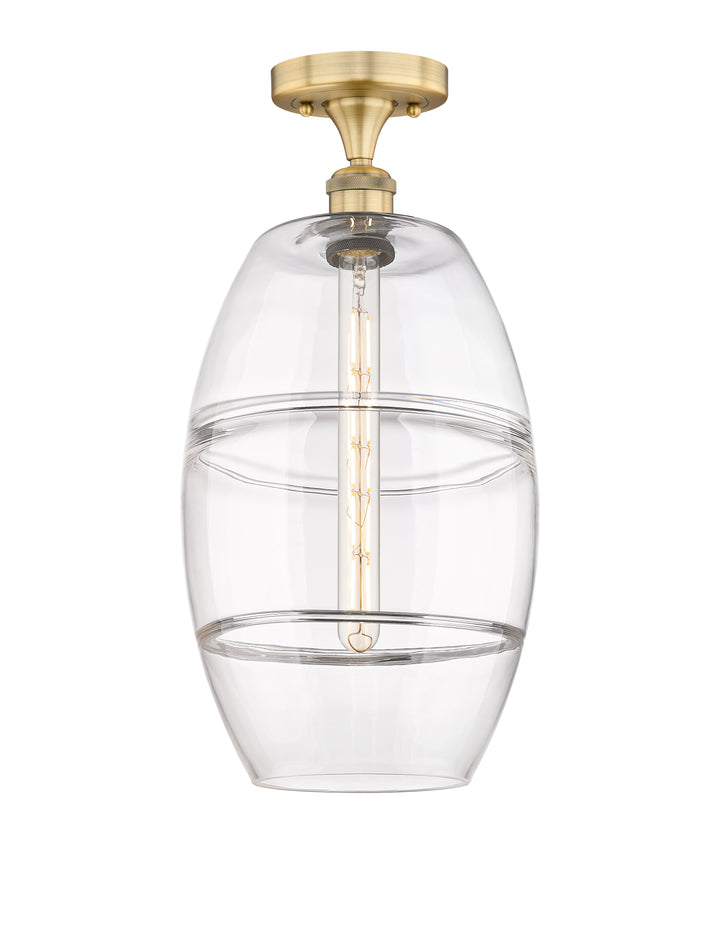 Innovations Lighting Vaz 10" Semi-Flush Mount - Brushed Brass