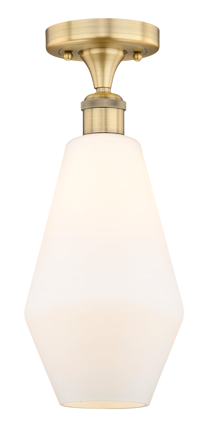 Innovations Lighting Cindyrella 7" Semi-Flush Mount - Brushed Brass