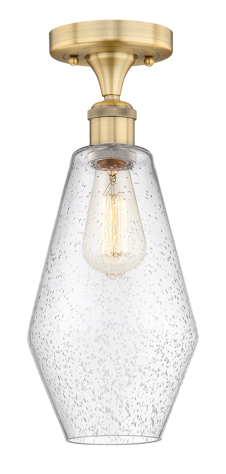 Innovations Lighting Cindyrella 7" Semi-Flush Mount - Brushed Brass