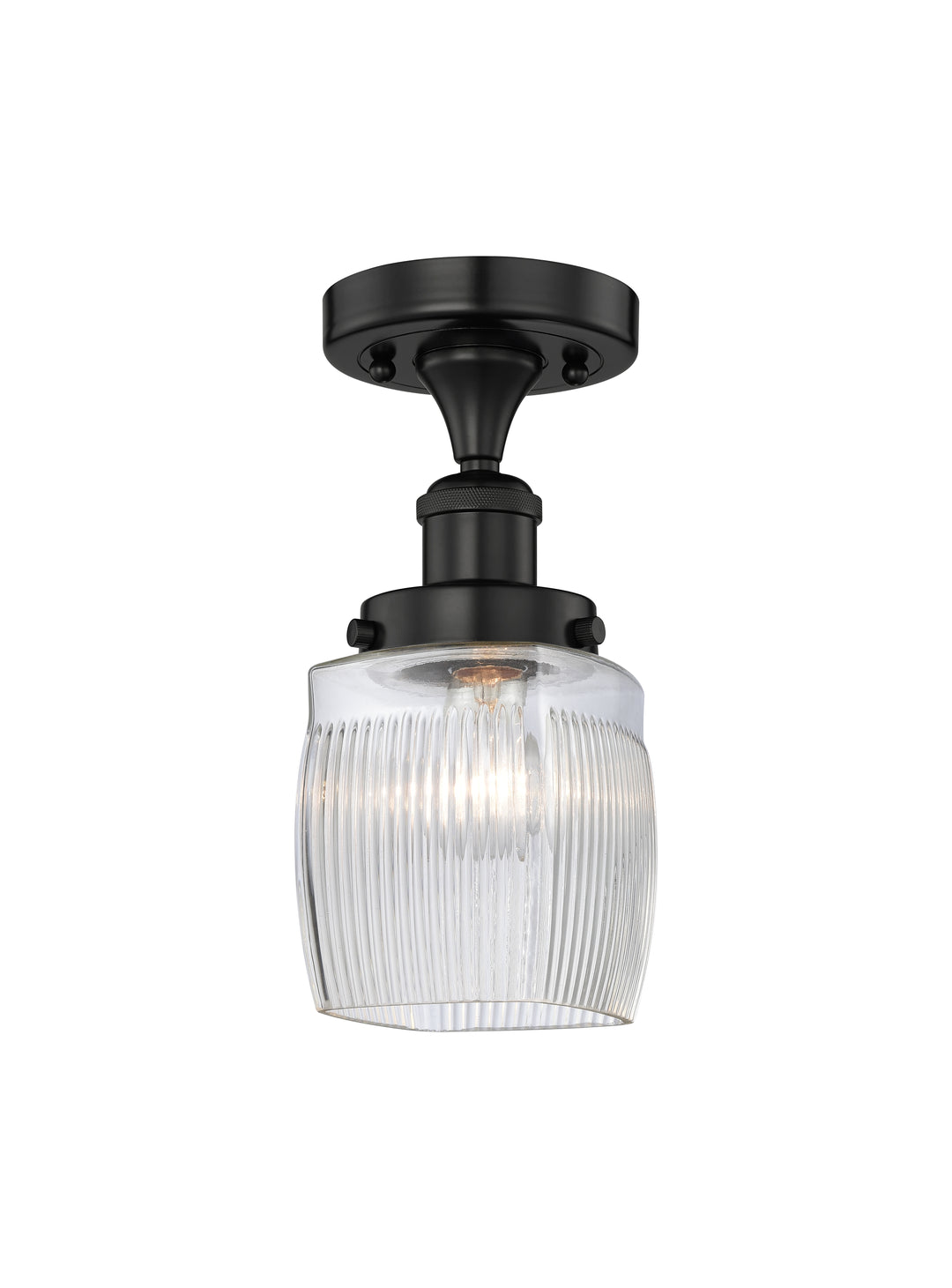 Innovations Lighting Colton Semi-Flush Mount - Matte Black