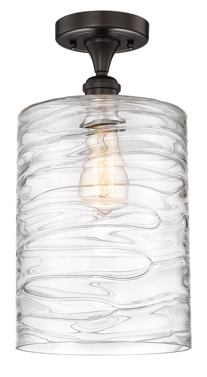 Innovations Lighting Cobbleskill 9" Semi-Flush Mount - Oil Rubbed Bronze