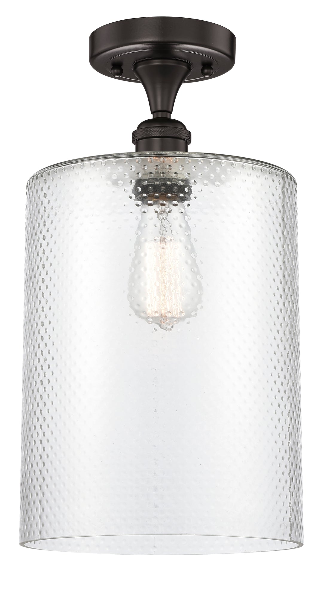 Innovations Lighting Cobbleskill 9" Semi-Flush Mount - Oil Rubbed Bronze