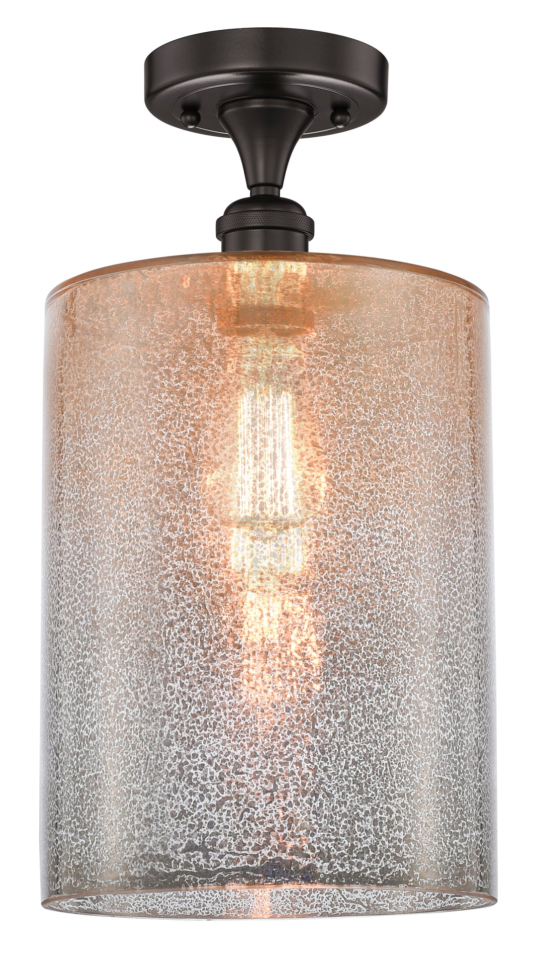 Innovations Lighting Cobbleskill 9" Semi-Flush Mount - Oil Rubbed Bronze
