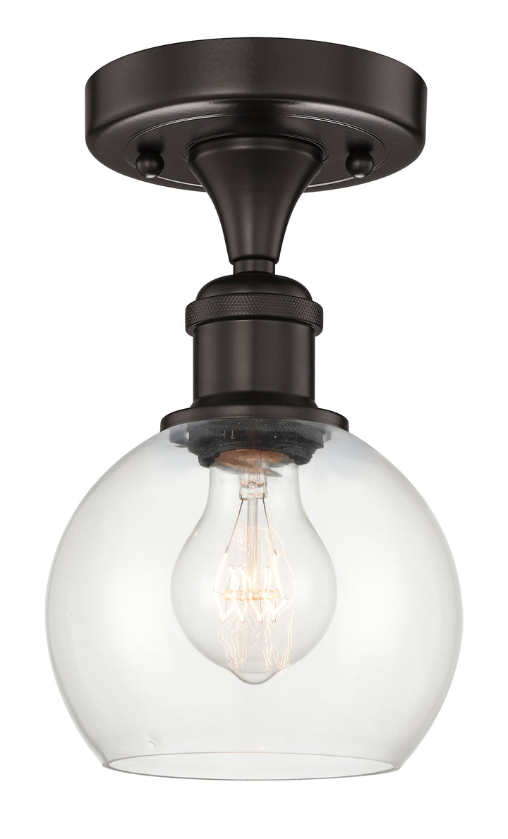 Innovations Lighting Athens 6" Semi-Flush Mount - Oil Rubbed Bronze