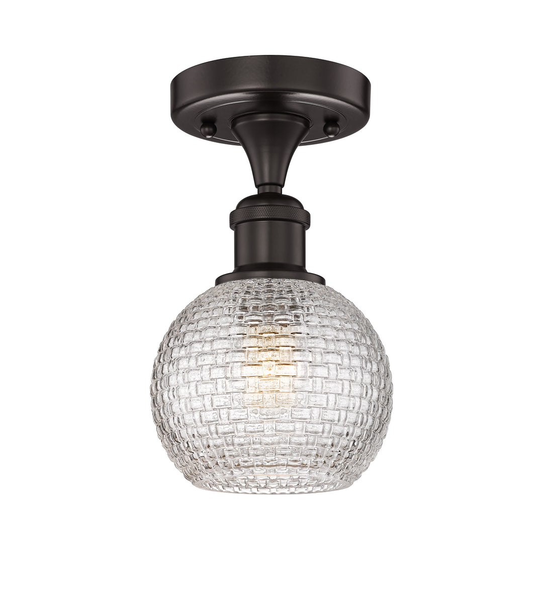 Innovations Lighting Athens 6" Semi-Flush Mount - Oil Rubbed Bronze