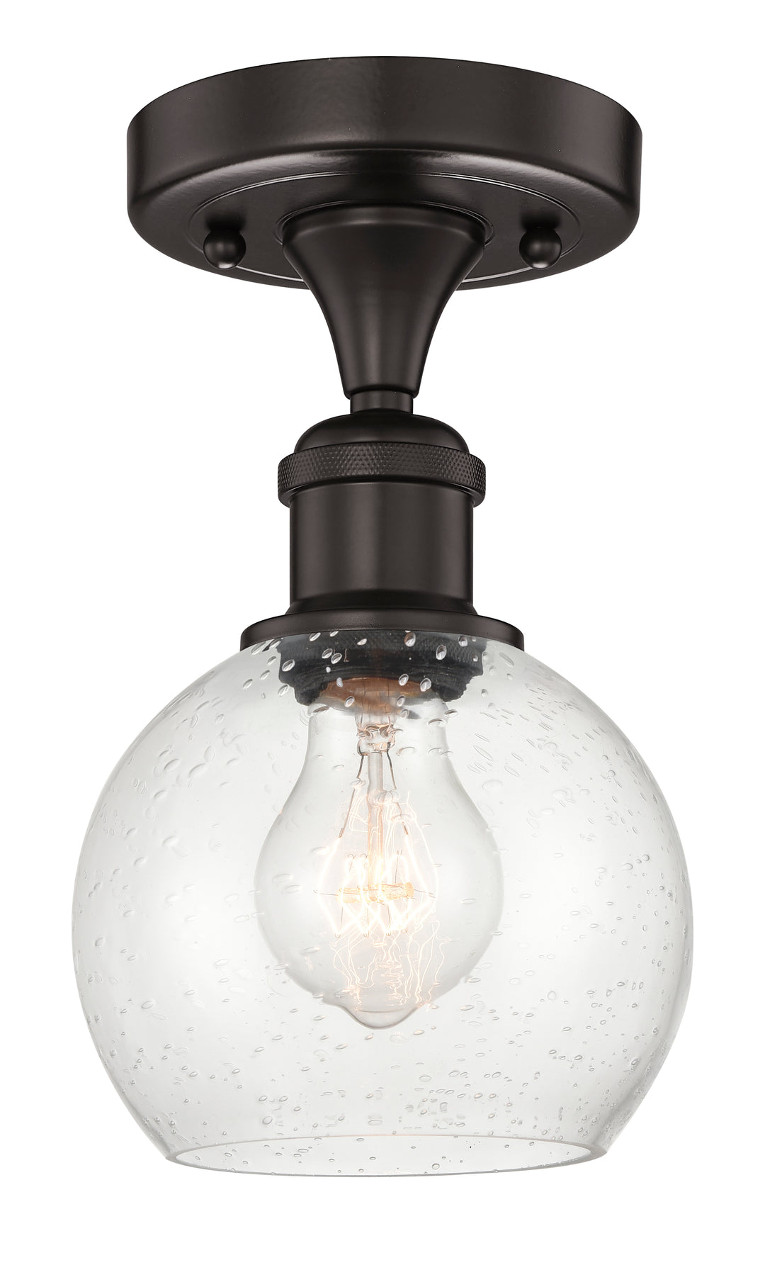 Innovations Lighting Athens 6" Semi-Flush Mount - Oil Rubbed Bronze