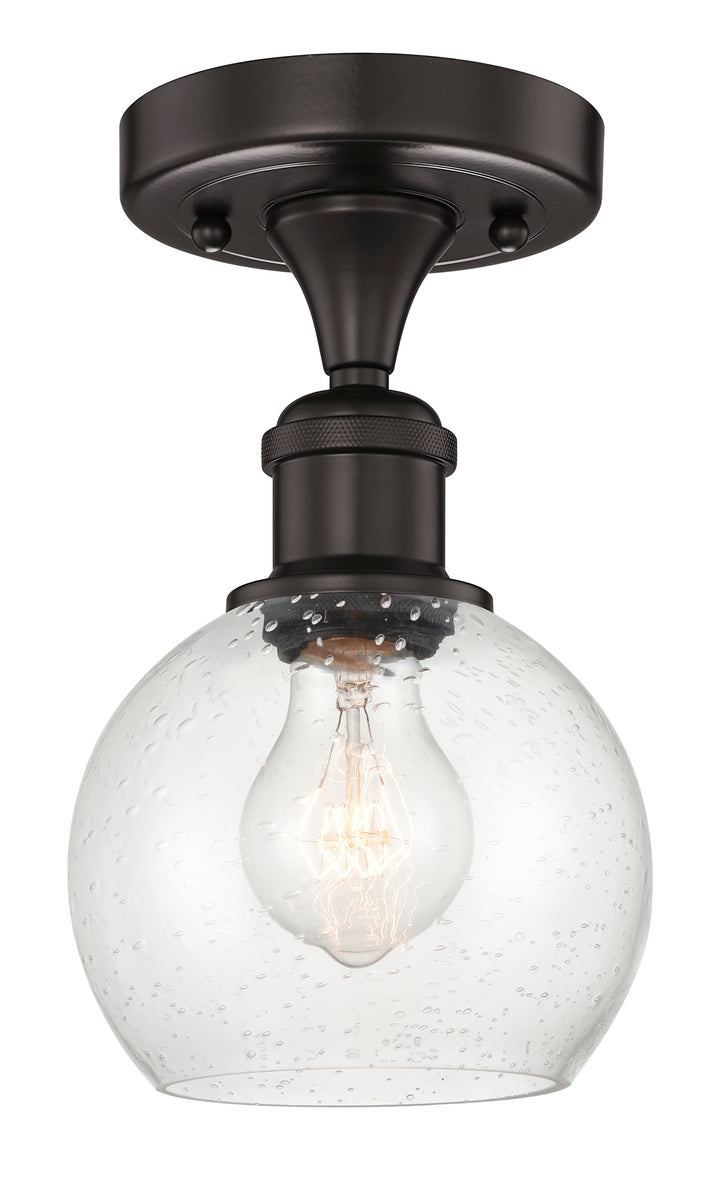 Innovations Lighting Athens 6" Semi-Flush Mount - Oil Rubbed Bronze