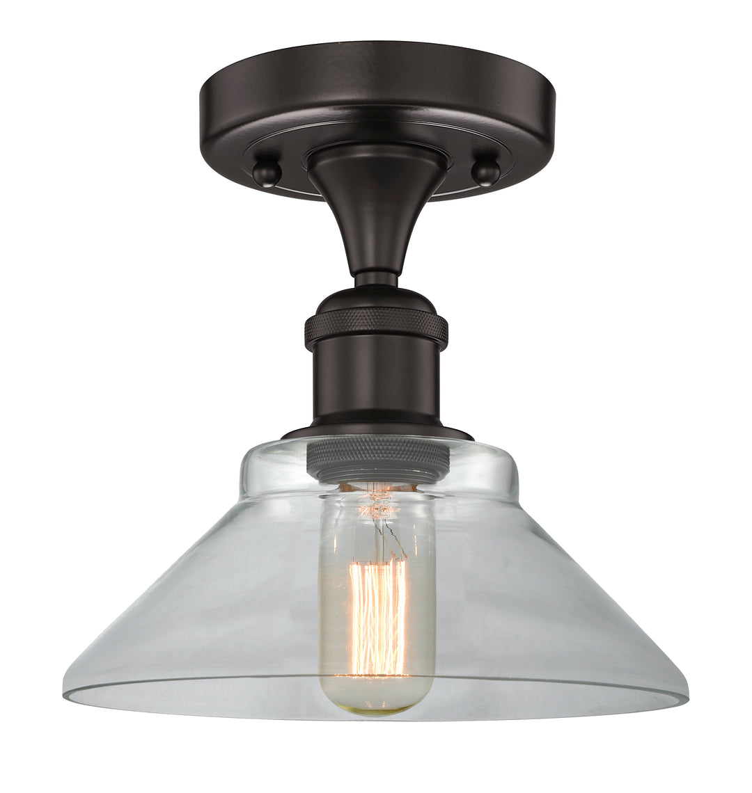 Innovations Lighting Orwell 9" Semi-Flush Mount - Oil Rubbed Bronze