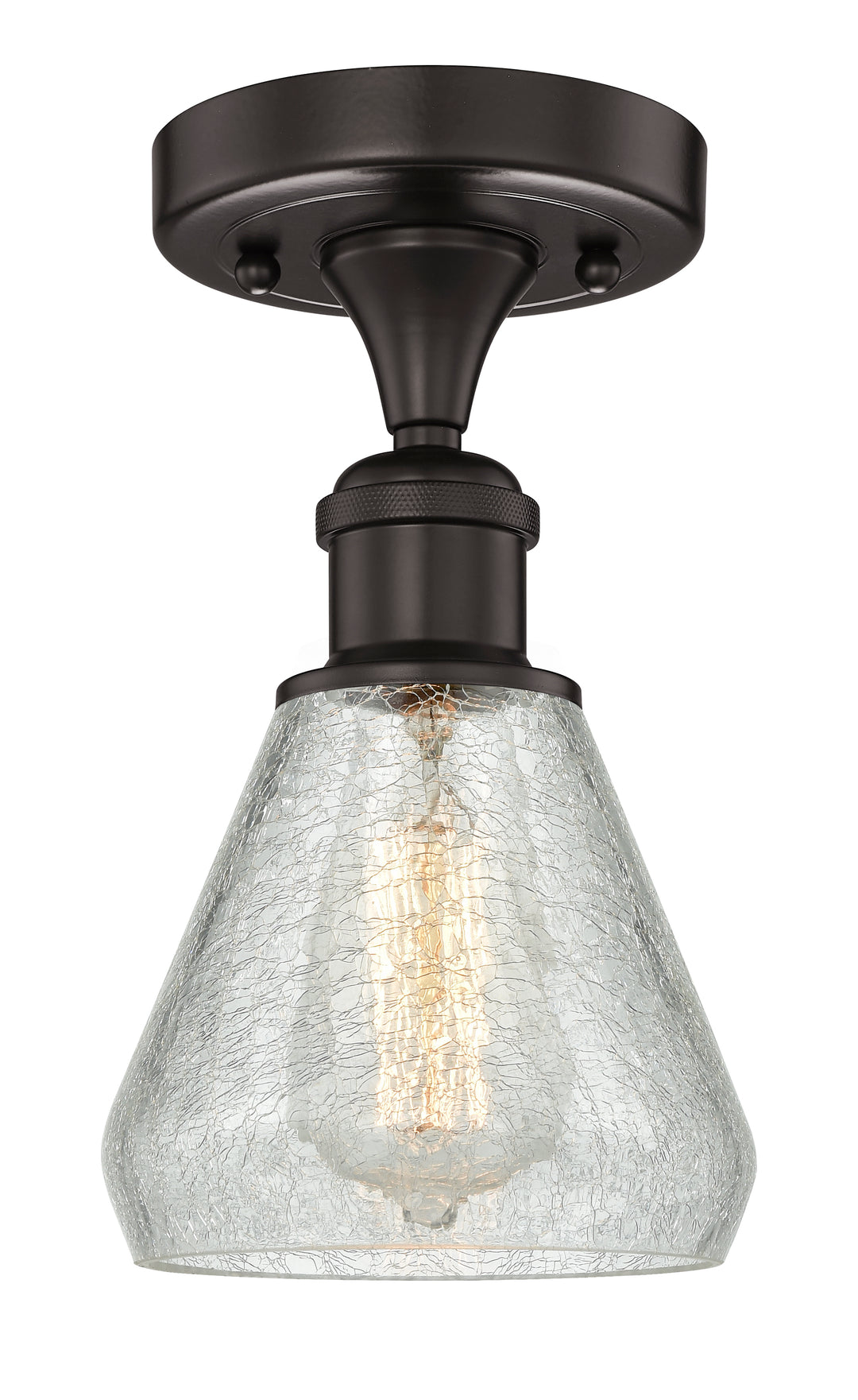 Innovations Lighting Conesus 6" Semi-Flush Mount - Oil Rubbed Bronze