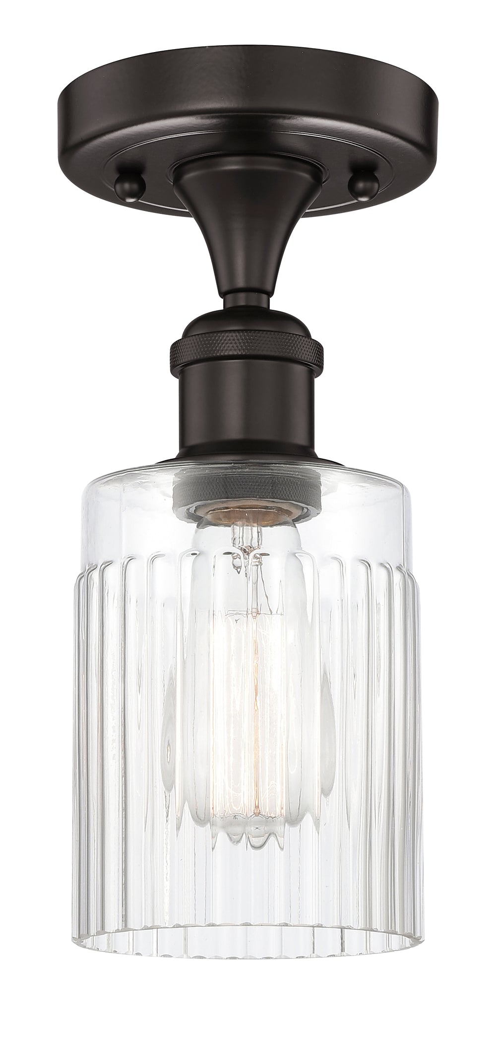 Innovations Lighting Hadley 5" Semi-Flush Mount - Oil Rubbed Bronze