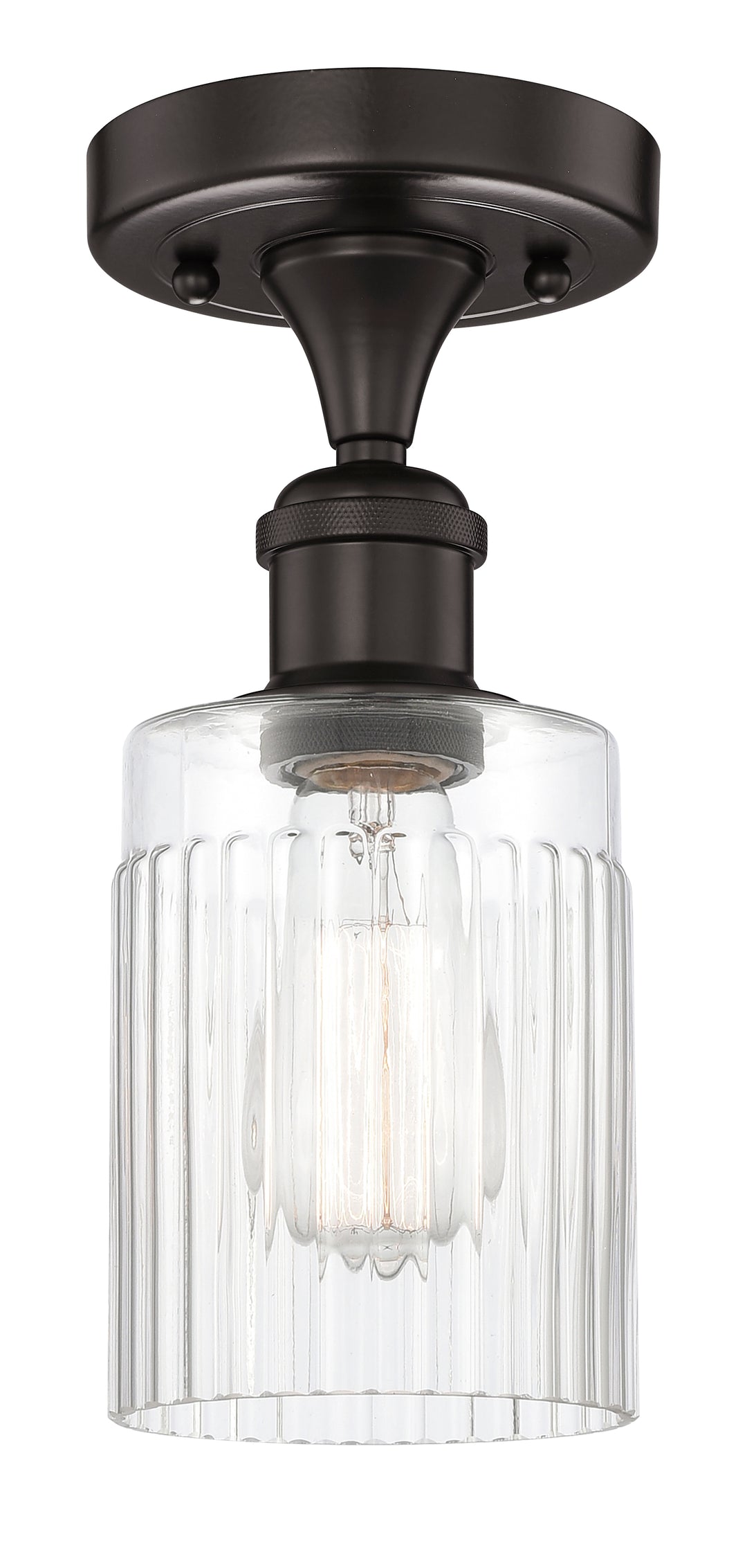 Innovations Lighting Hadley 5" Semi-Flush Mount - Oil Rubbed Bronze