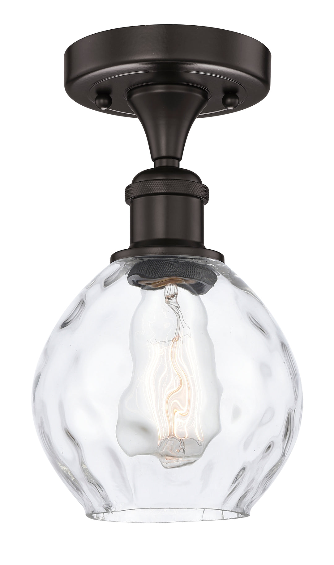 Innovations Lighting Waverly 6" Semi-Flush Mount - Oil Rubbed Bronze