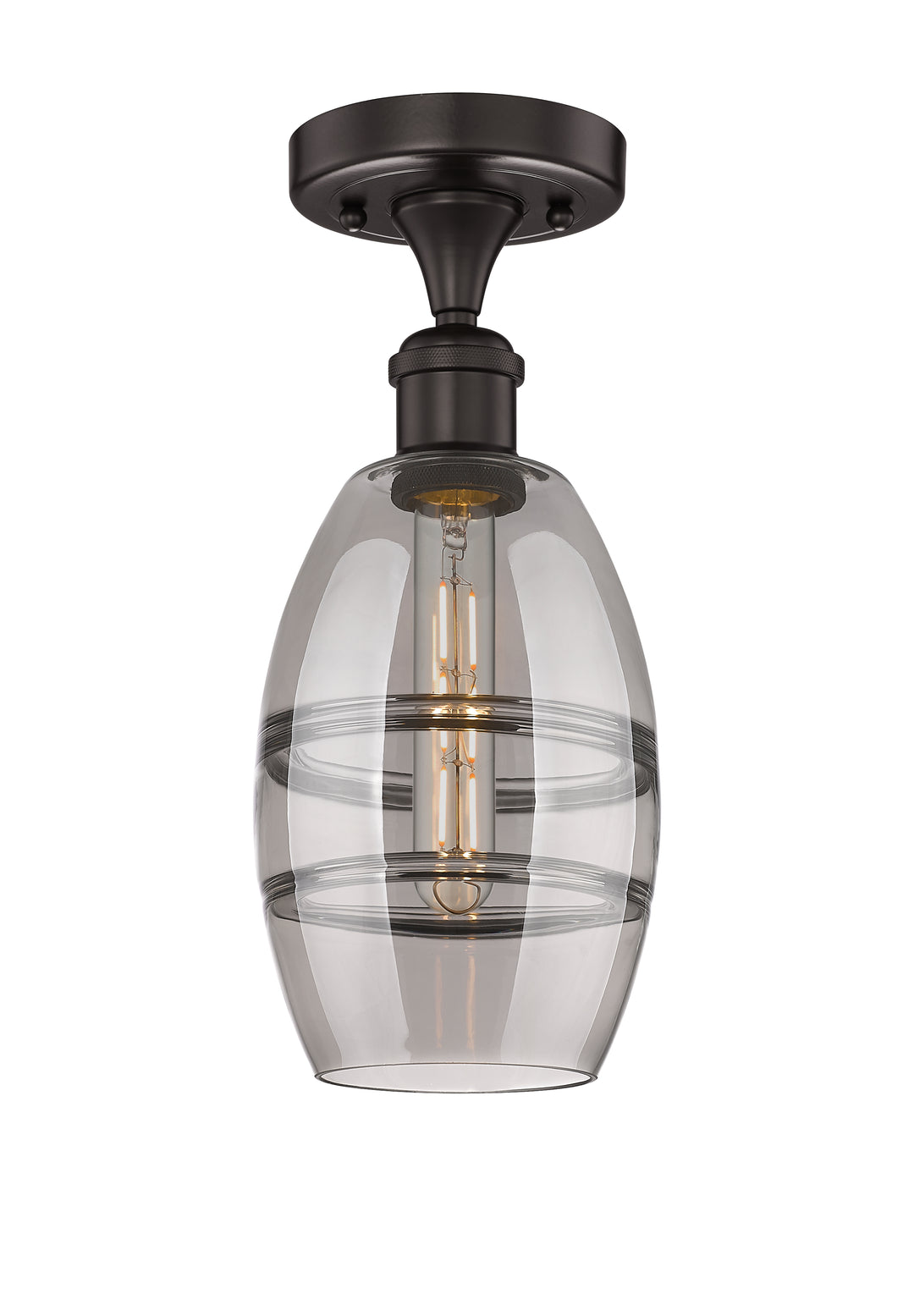 Innovations Lighting Vaz 6" Semi-Flush Mount - Oil Rubbed Bronze