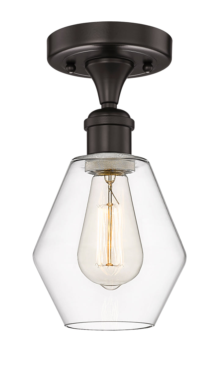 Innovations Lighting Cindyrella 6" Semi-Flush Mount - Oil Rubbed Bronze