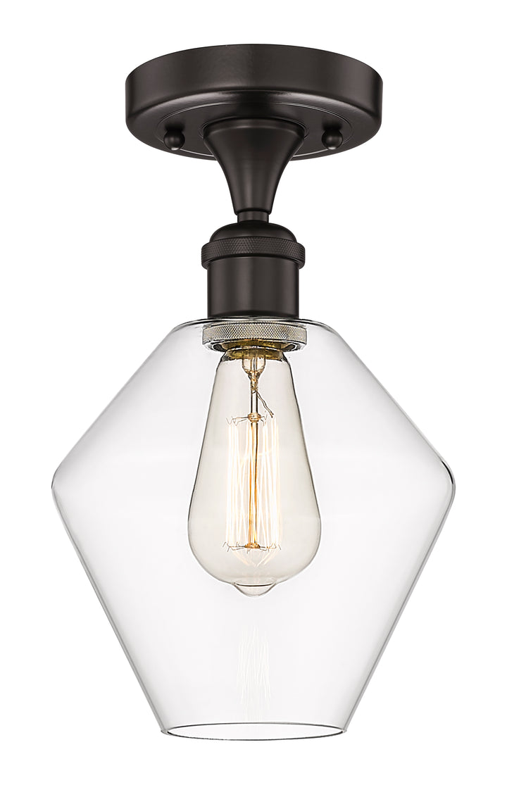 Innovations Lighting Cindyrella 8" Semi-Flush Mount - Oil Rubbed Bronze