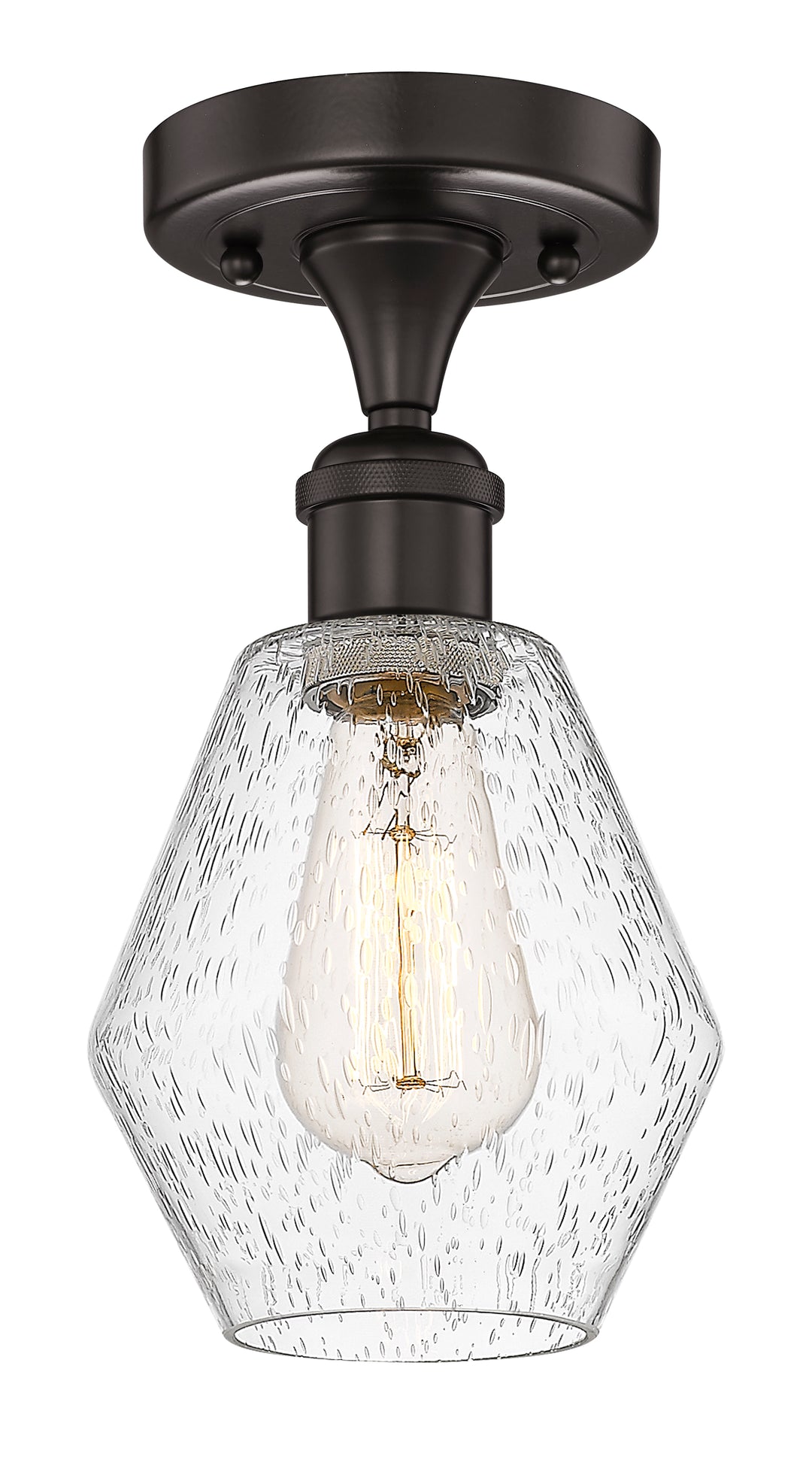 Innovations Lighting Cindyrella 6" Semi-Flush Mount - Oil Rubbed Bronze