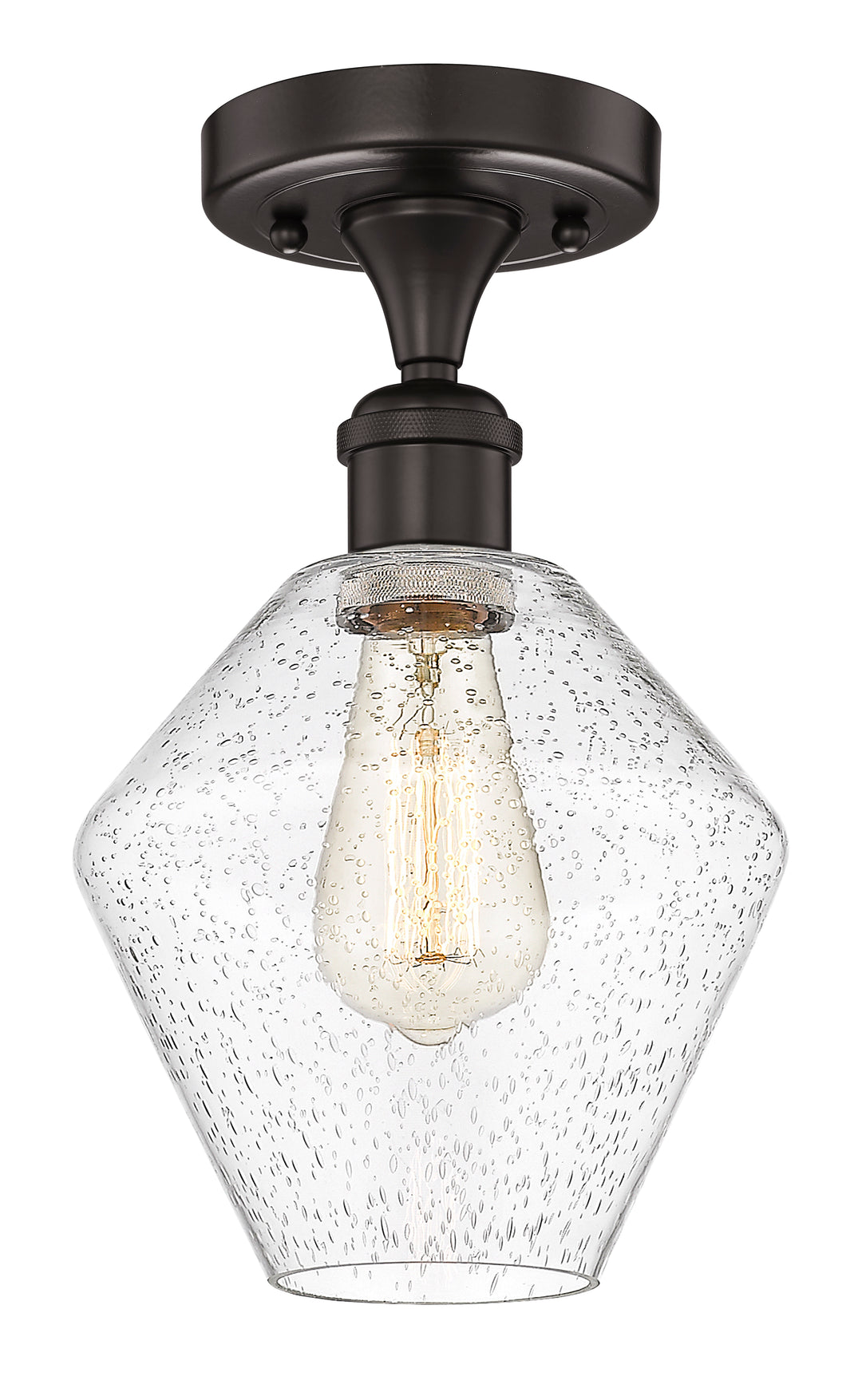 Innovations Lighting Cindyrella 8" Semi-Flush Mount - Oil Rubbed Bronze