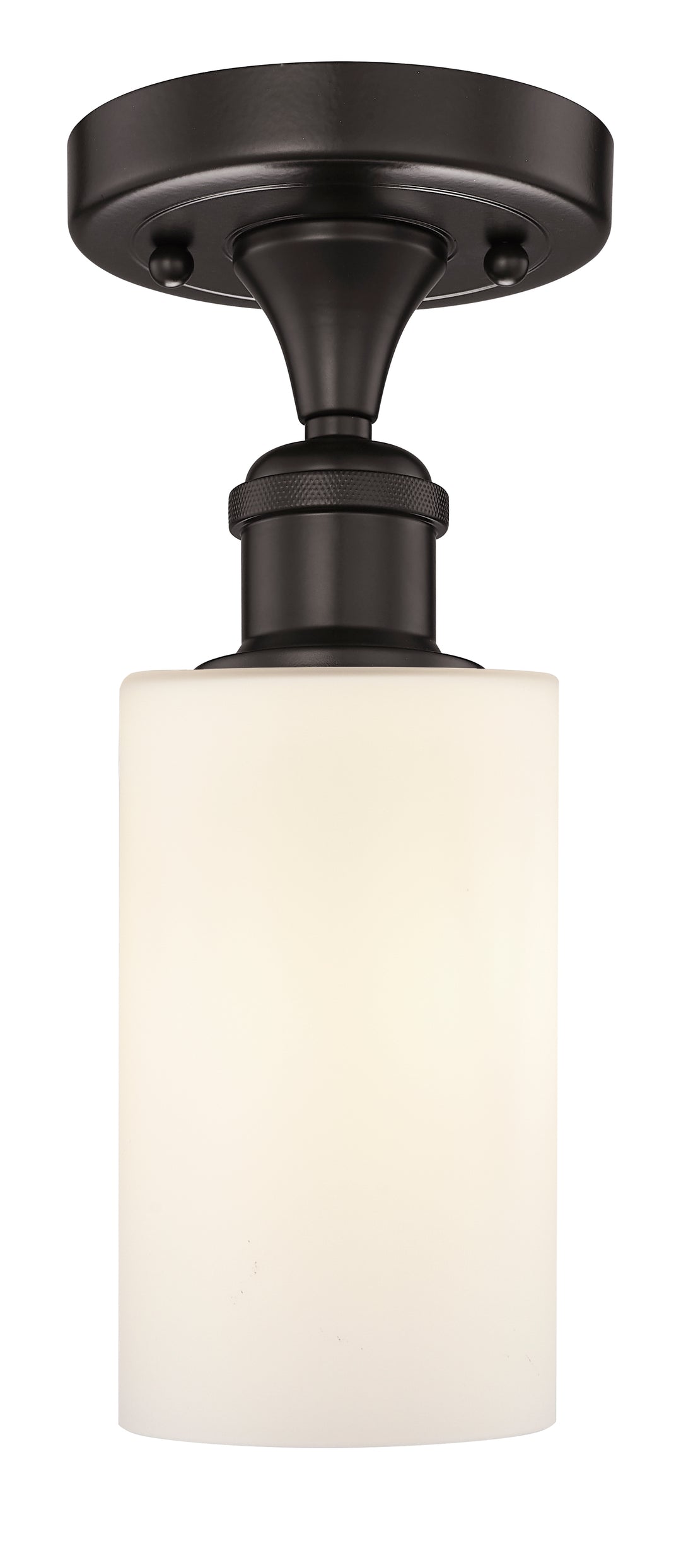 Innovations Lighting Clymer 4" Semi-Flush Mount - Oil Rubbed Bronze
