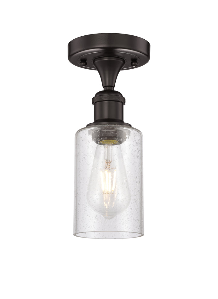 Innovations Lighting Clymer 4" Semi-Flush Mount - Oil Rubbed Bronze