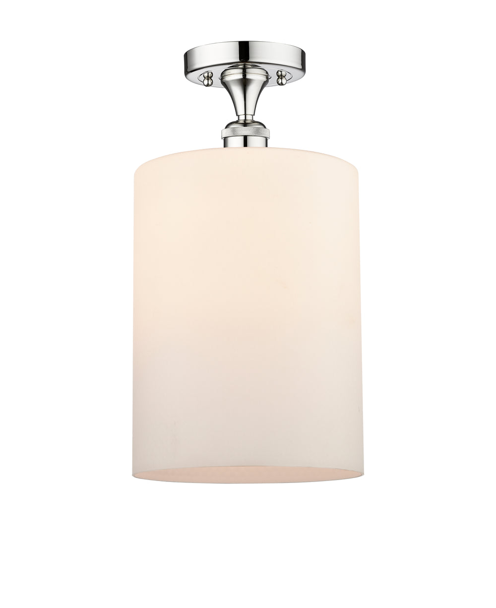 Innovations Lighting Cobbleskill 9" Semi-Flush Mount - Polished Chrome