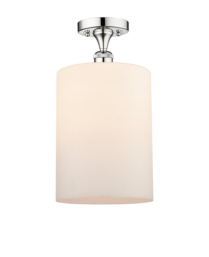 Innovations Lighting Cobbleskill 9" Semi-Flush Mount - Polished Chrome