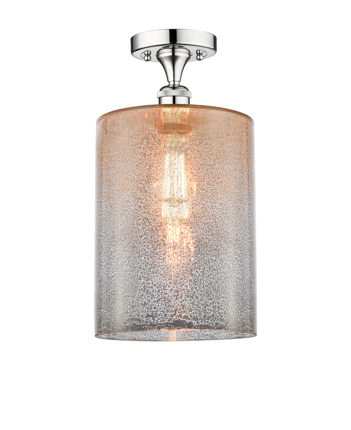 Innovations Lighting Cobbleskill 9" Semi-Flush Mount - Polished Chrome