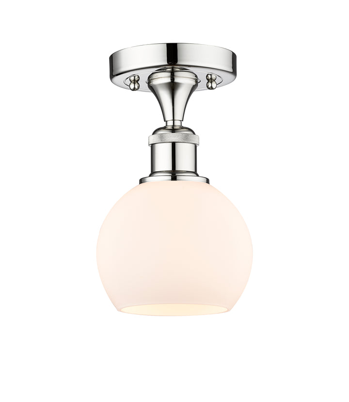 Innovations Lighting Athens 6" Semi-Flush Mount - Polished Chrome