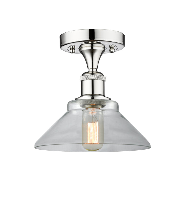 Innovations Lighting Orwell 9" Semi-Flush Mount - Polished Chrome