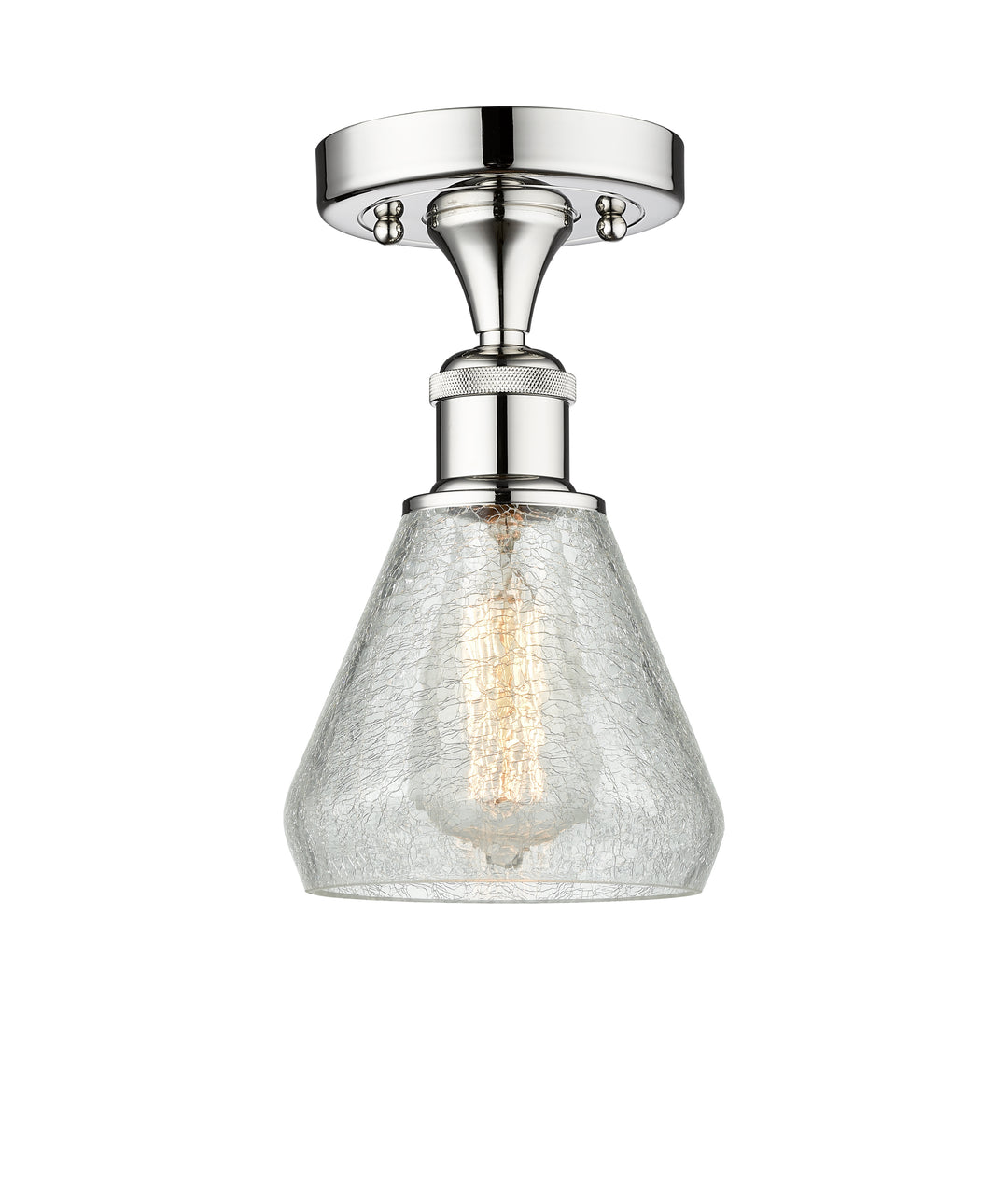 Innovations Lighting Conesus 6" Semi-Flush Mount - Polished Chrome